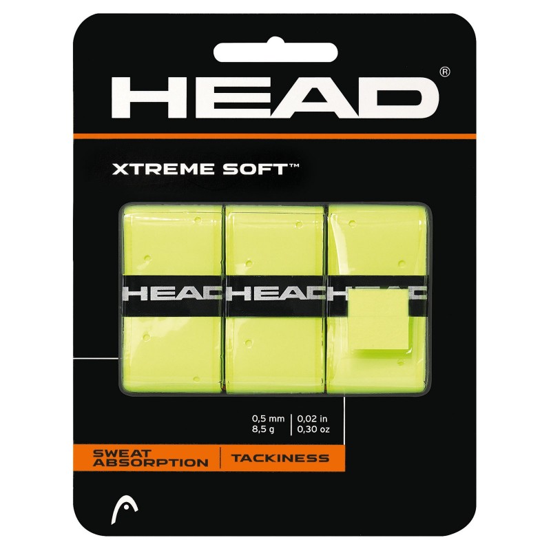 Head Extreme Soft LIME Overgrip 3pcs
