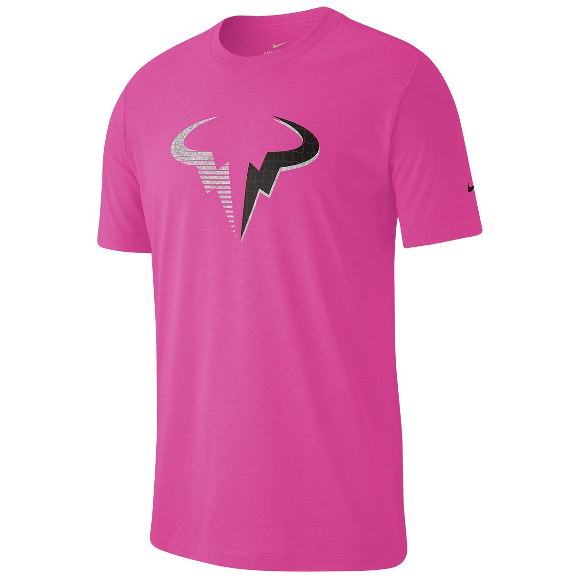Mens Nike Rafa Dry Tee Pink - TennisPro rafa pink shirt