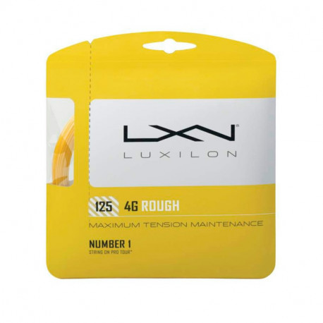 Luxilon 4G Rough 1.25 Tennis String Set