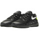 Juniors Nike Vapor 10 BLK/WH/LIME Tennis Shoe