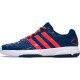 Adidas Juniors Barricade Club Blue/Red Tennis Shoe
