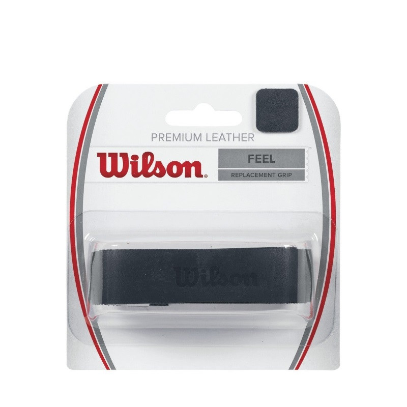 Wilson Premium Leather Black Replacement Grip