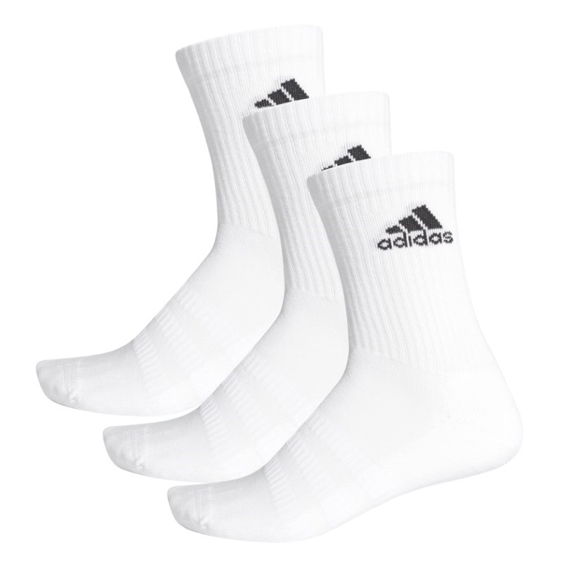 Adidas CUSH CRW 3PP Socks White