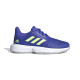 Adidas Juniors Courtjam tennis shoe Blue Green White