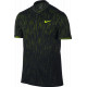 Mens Nike Dry Advantage Tennis Polo Black Yellow