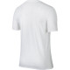 Mens Nike Court Tennis T Shirt WHITE
