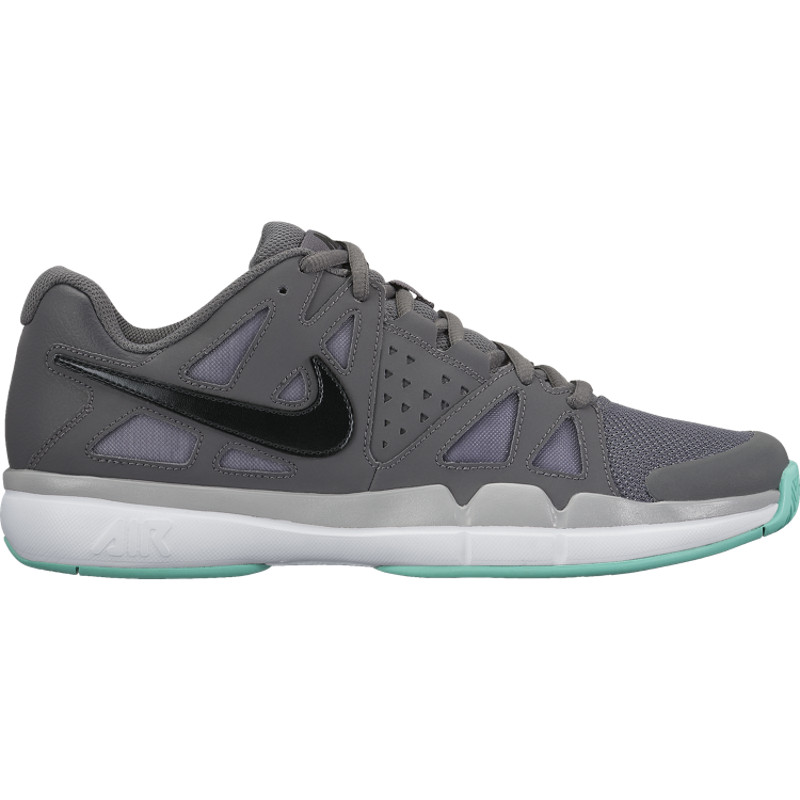 Mens Nike Air Vapor Advantage Tennis Shoe DARK GREY/BLACK-WOLF GREY-WHITE