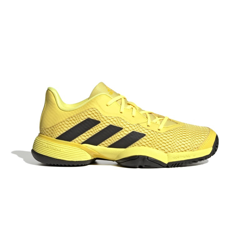 Adidas Juniors Barricade Tennis Shoe Yellow
