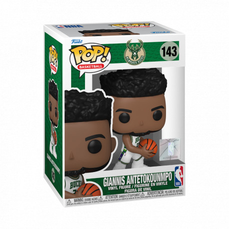 Funko Pop Basketball NBA - Milwaukee Bucks - Giannis Antetokounmpo (City Edition 2021) - 143 Vinyl Figure