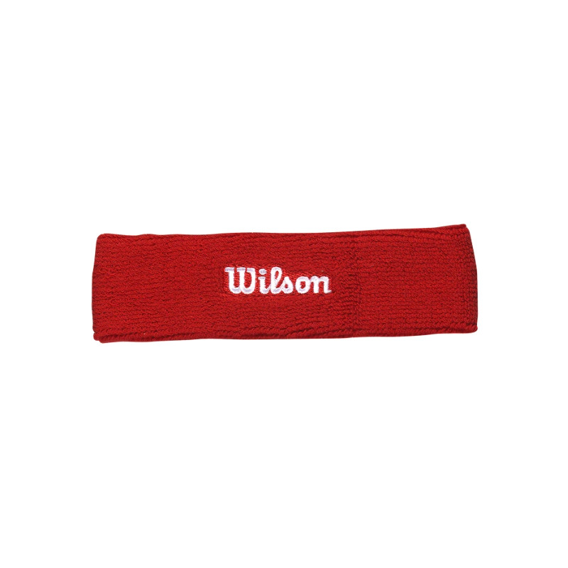 Wilson Tennis Headband Red