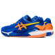 Asics Mens Gel Resolution 9 Tennis Shoes Blue Orange