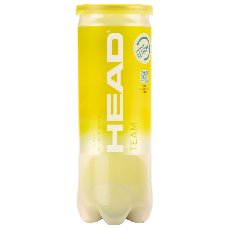 Head Team 3Ball X3 Tennis Balls