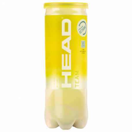 Head Team 3Ball X3 Tennis Balls