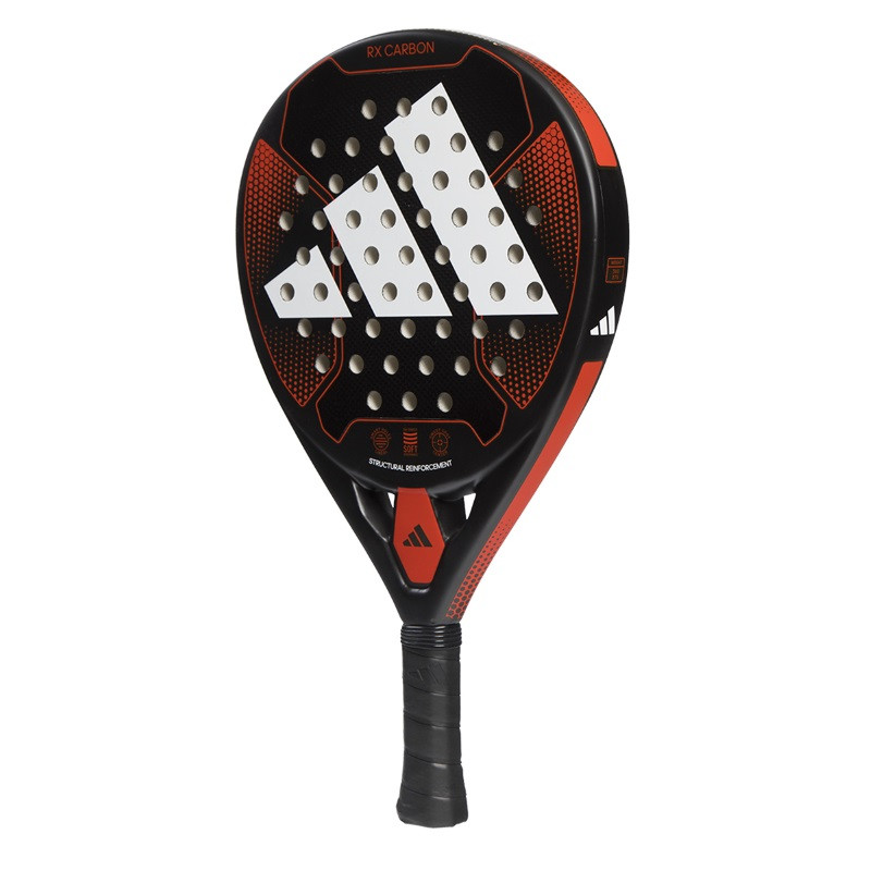 Adidas RX Carbon Black/Red Padel Racket