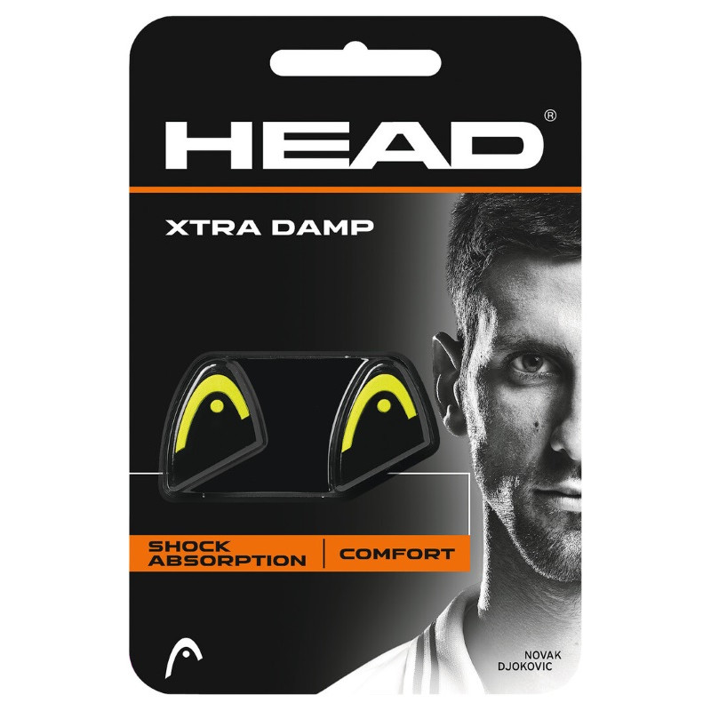 Head Xtra Damp Black Yellow Vibration Dampener