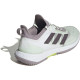 Adidas Womens Adizero Ubersonic 4.1Cloud White / Aurora Met. / Crystal Jade Tennis Shoe