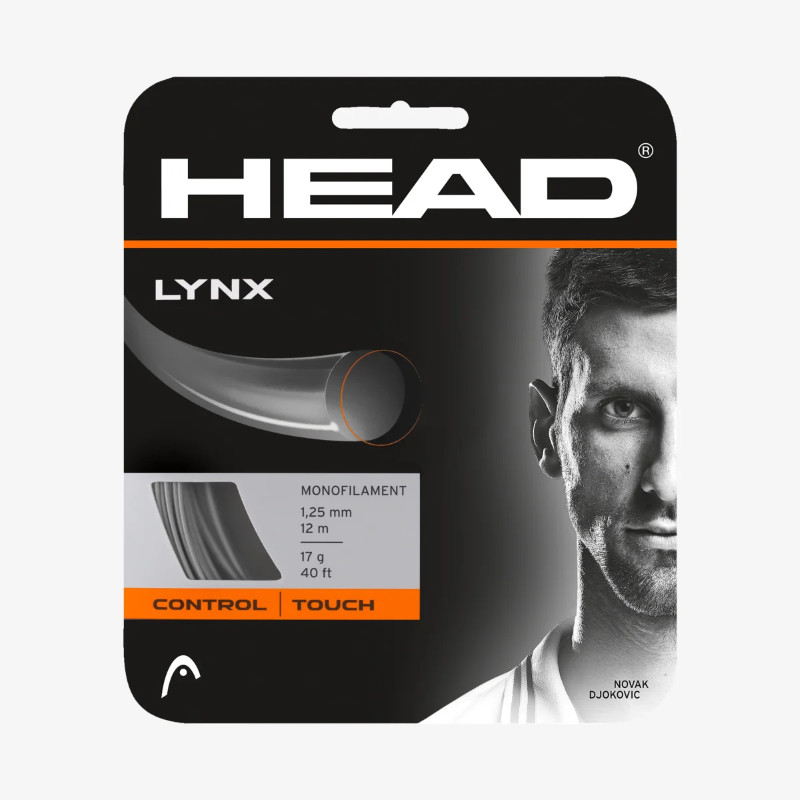 Head Lynx 1.25 Anthracite Tennis String Set