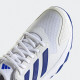 Adidas Mens Courtjam Control 3 Tennis Shoe White/Blue